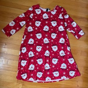 Santa tunic dress
